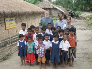 Children in Nuton Para school