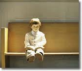 boy in pew